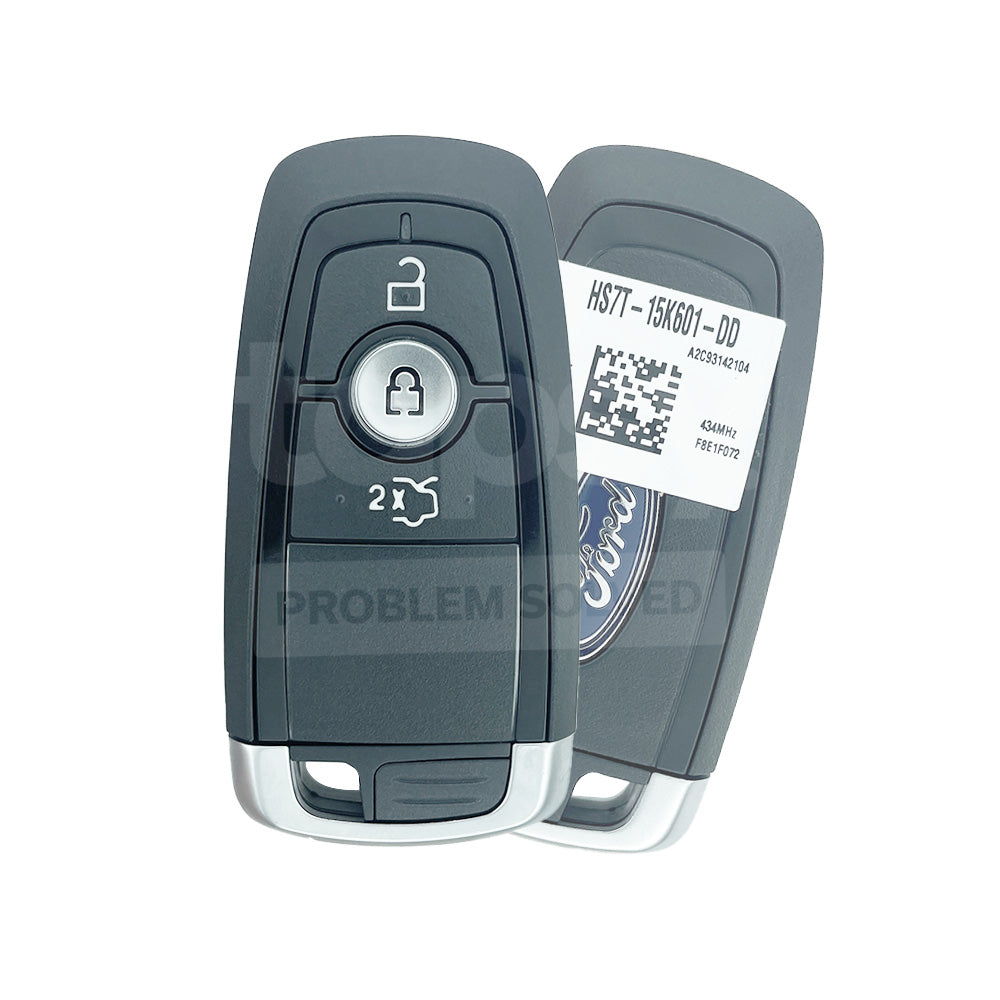 Ford Everest 2016-2021 Genuine 3 Buttons Smart/Prox Key P/N: HS7T-15K601-DD / HS7T-15K60-1DE