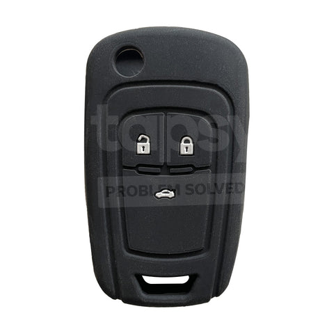 Chevrolet 3 Buttons Silicone Key Shell Case For Many Holden Models