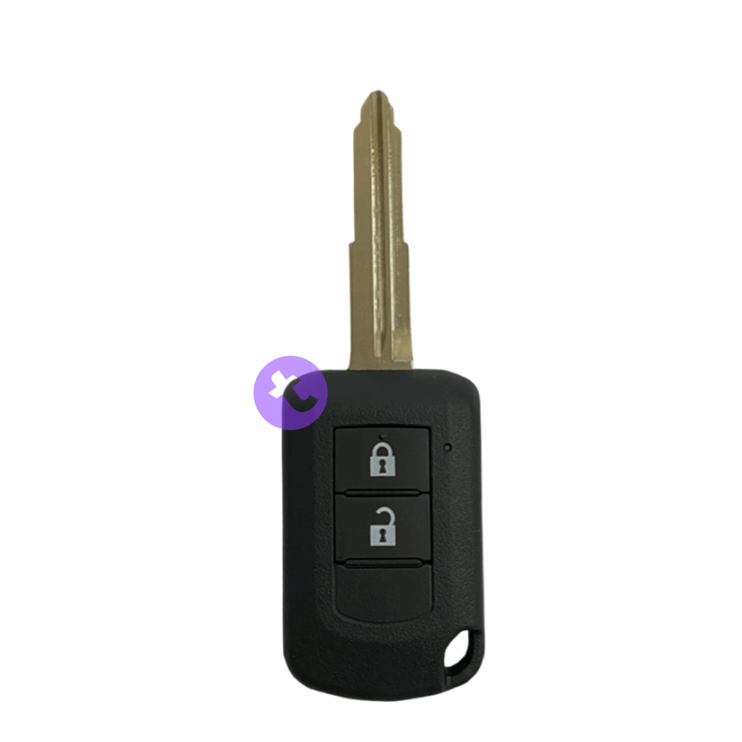 2 Button Remote Key for Mitsubishi Eclipse 2014+ J166E Hitag3 PCF7961XXT, 433MHZ. (6370C134)