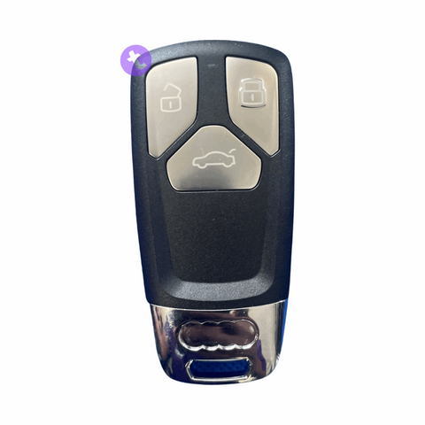 3 Button Key/Remote Case/Shell/Blank/Enclosure For Audi Smart Key.