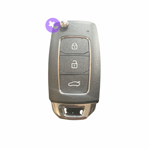 3 Button Flip Remote Key for Chrysler Aspen (2007 - 2009)