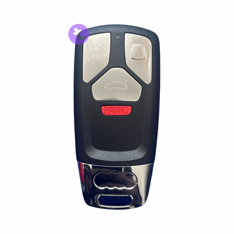 4 Button Key/Remote Case/Shell/Blank/Enclosure For Audi Smart Key.
