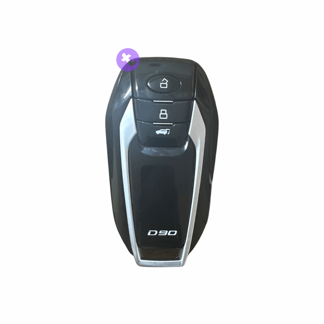 Genuine Smart/Prox 3 Buttons Key For LDV SAIC MAXUS D90 2017-2022 P/N-C00060639