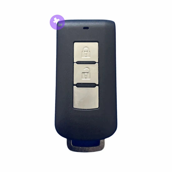 MITSUBISHI 2 Buttons Smart Remote Key Shell/Case With MIT11R Emergency Blade