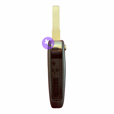 Flip Remote key for Citroen Nemo
