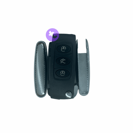 3 Buttons Remote Key Case/Shell/Blank/Enclosure for Bentley With out Blade.