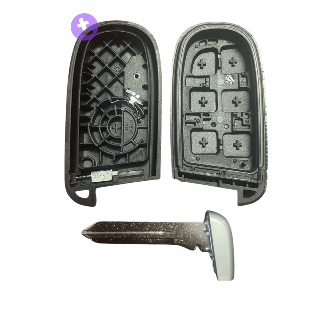 2 Buttons Key/Remote Case/Shell/Blank/Enclosure For Jeep/Chrysler/Dodge/RAM.