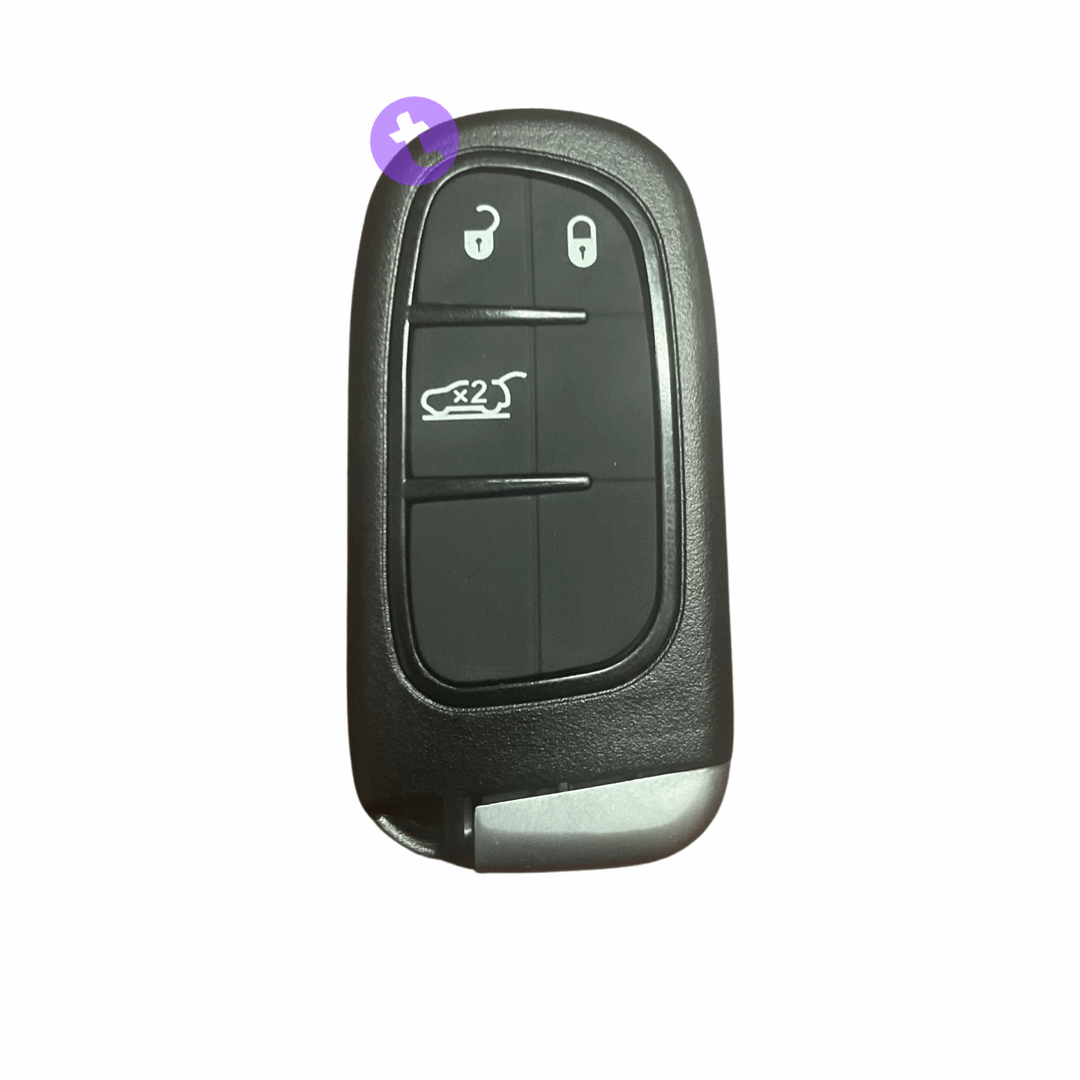 3 Buttons Key/Remote Case/Shell/Blank/Enclosure For Jeep/Chrysler/Dodg ...