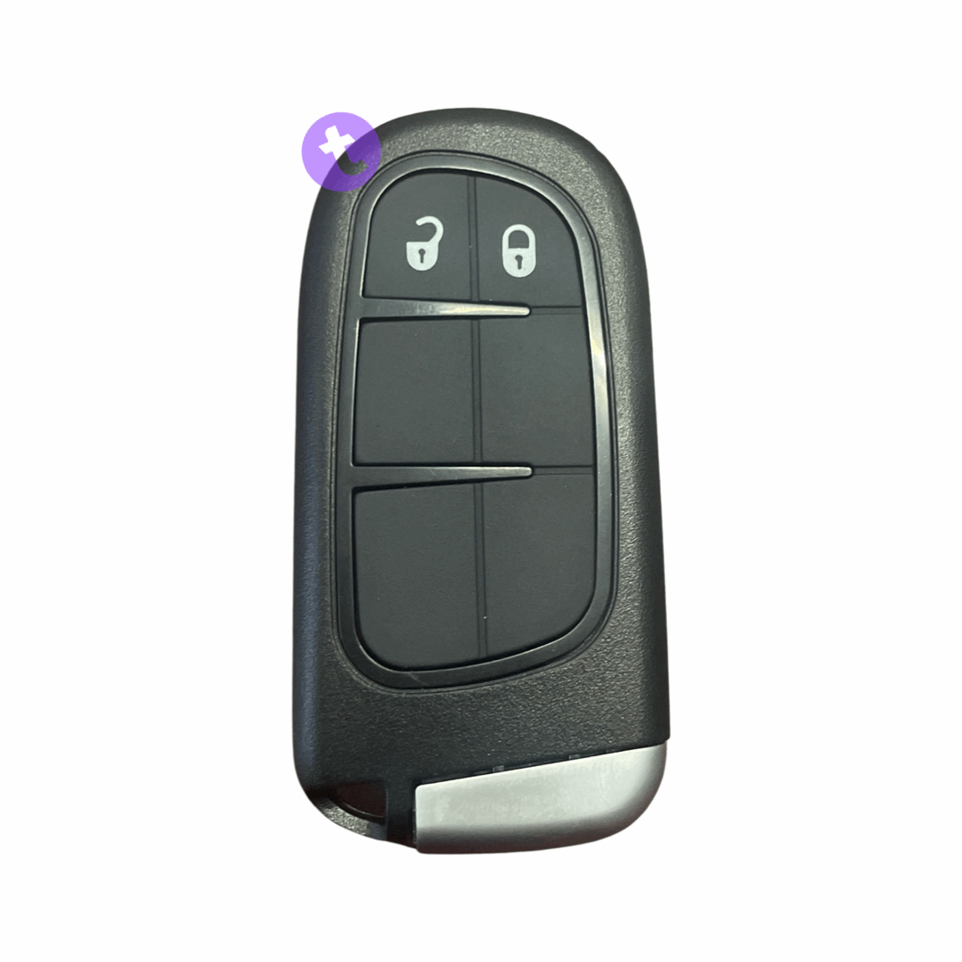 2 Button Key/Remote Case/Shell/Blank/Enclosure For Jeep/Chrysler/Dodge ...