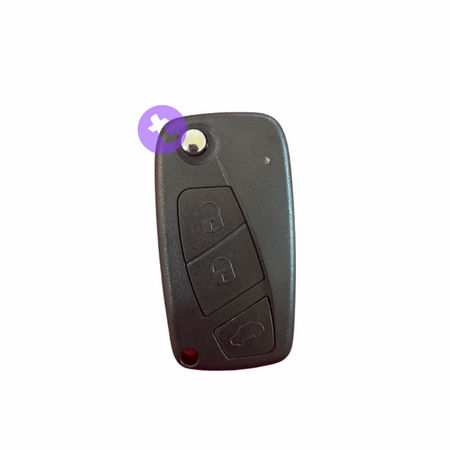 Flip Remote key for Citroen Nemo