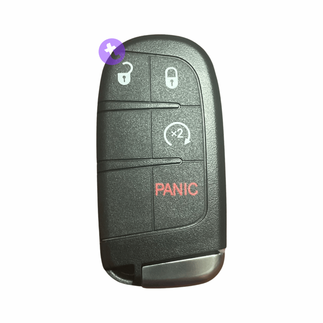 3+1 Buttons Key/Remote Case/Shell/Blank/Enclosure For Jeep/Chrysler/Dodge/RAM.