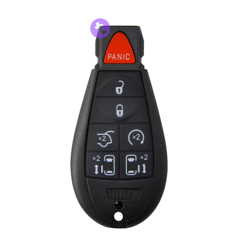 Smart/Prox Keyless Go Remote key for Jeep/Chrysler/Dodge All Models (433.92Mhz ASK) IYZ-C01C (7 Buttons)