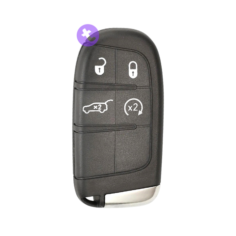 Smart/Prox Remote key for Jeep Renegade (2015-2021) (433MHz ASK) M3N40821302 (4 Buttons)