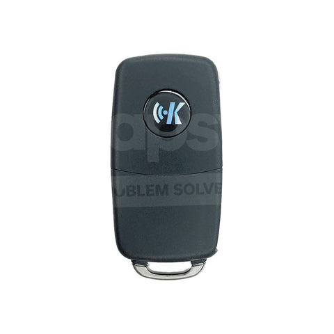 Keydiy KD Universal Flip Remote Key 3 Buttons Chrome Volkswagen Type B01-3