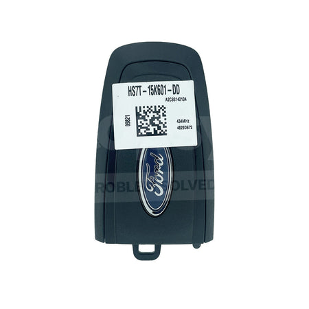 New Ford Ranger 2018-2021 Genuine 3 Buttons Smart/Prox Key P/N: HS7T-15K601-DD HS7T15K601DD HS7T 15K601 DD HS7T-15K60-1DE HS7T15K601DE HS7T 15K60 1DE A2C93142104 Back