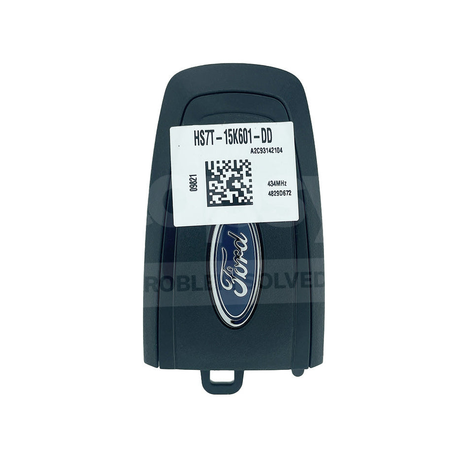 New Ford Ranger 2018-2021 Genuine 3 Buttons Smart/Prox Key P/N: HS7T-15K601-DD HS7T15K601DD HS7T 15K601 DD HS7T-15K60-1DE HS7T15K601DE HS7T 15K60 1DE A2C93142104 Back