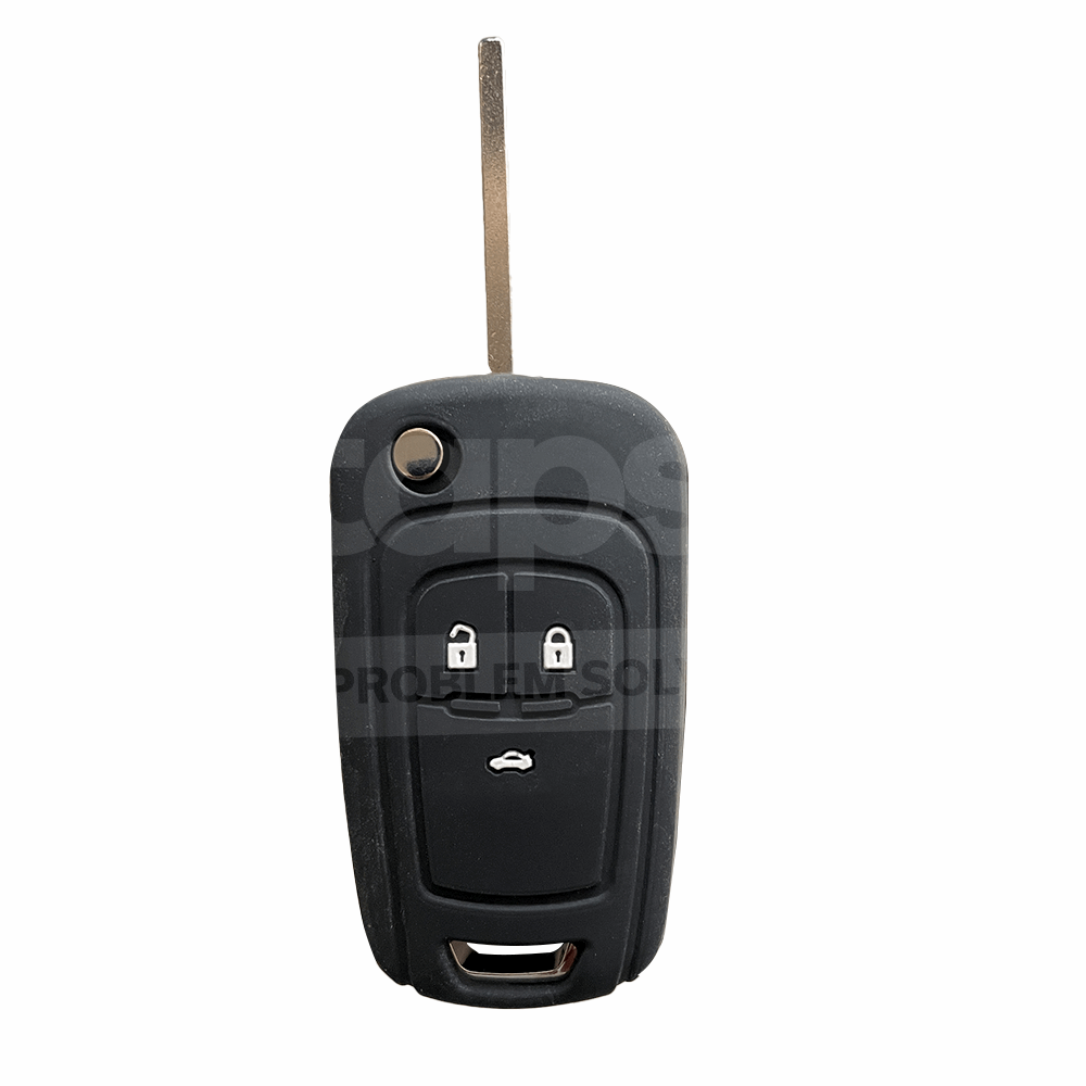 Chevrolet 3 Buttons Silicone Key Shell Case For Many Holden Models