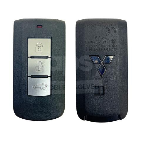 Mitsubishi Outlander 2008-2012 Original 3 Buttons Smart/Prox Key 433MHz P/N: 8637A663 863C824 G8D-644M-KEY-E G8D644MKEYE  G8D 644M KEY E  Old