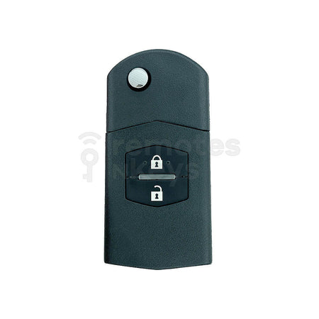 Mazda 2 Buttons Remote Key Shell/Case MAZ24R With Short Battery Holder