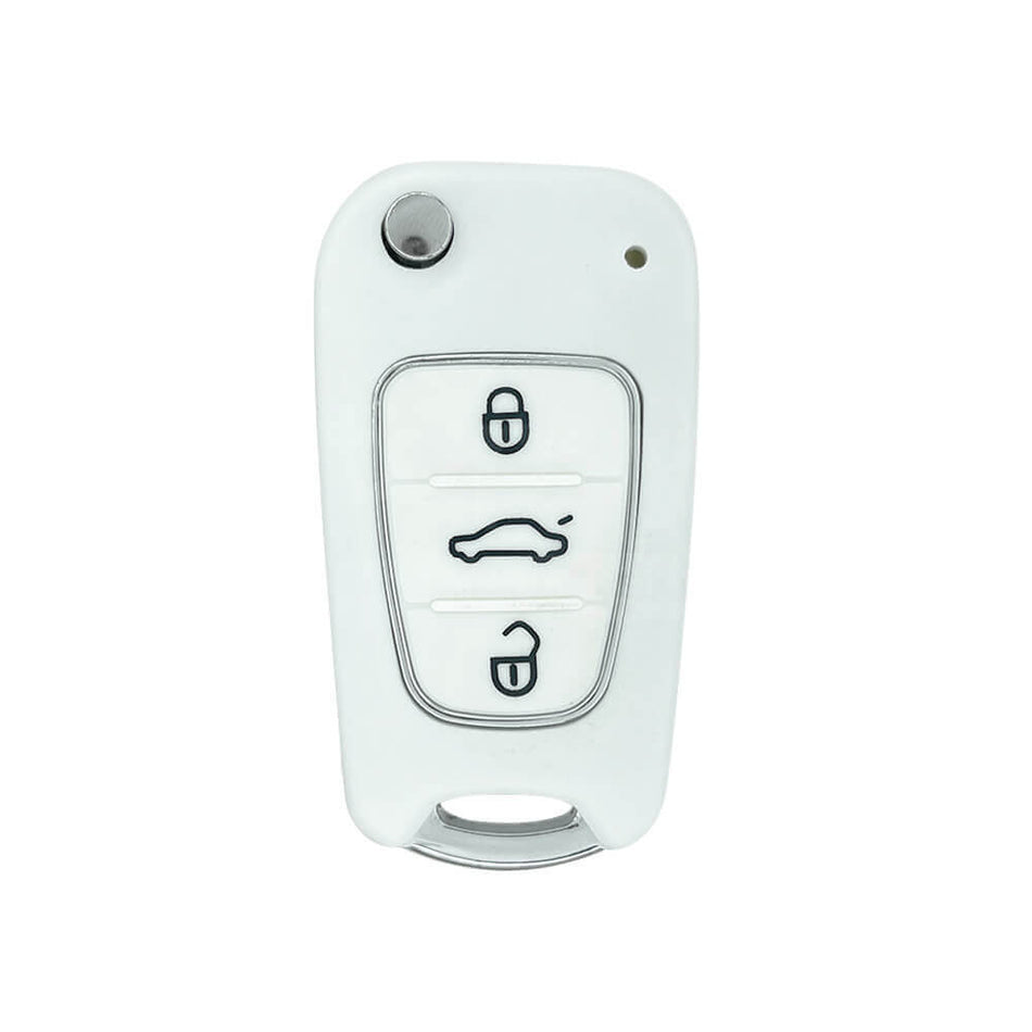 Hyundai i30 2007-2012 3 Buttons Remote Key Shell/Case TOY48 - White Colour