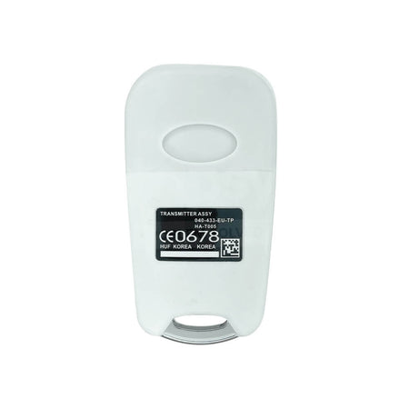 Hyundai i30 2007-2012 3 Buttons Remote Key Shell/Case TOY48 - White Colour