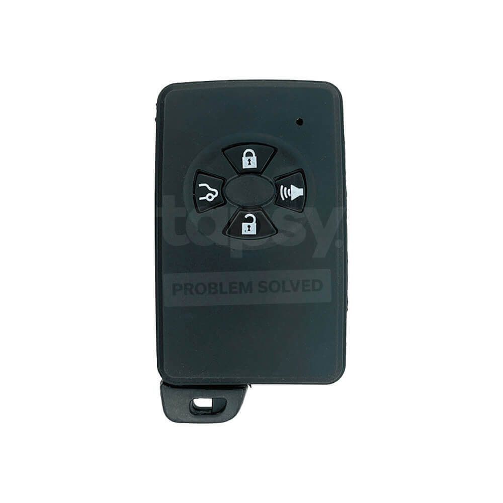 Toyota Tarago/Alphard 4 Buttons Smart Remote Key Shell/Case With Blade
