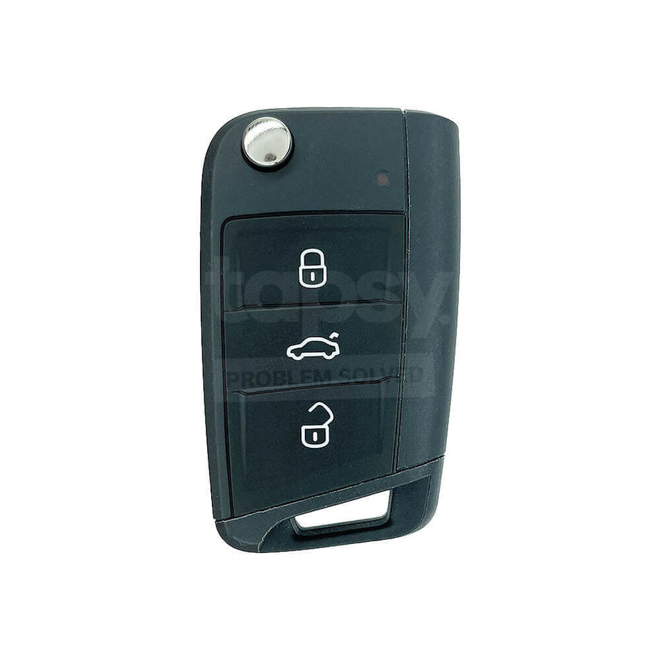 Volkswagen Original MQB Golf/Polo 3 Buttons Remote Key Shell/Case 