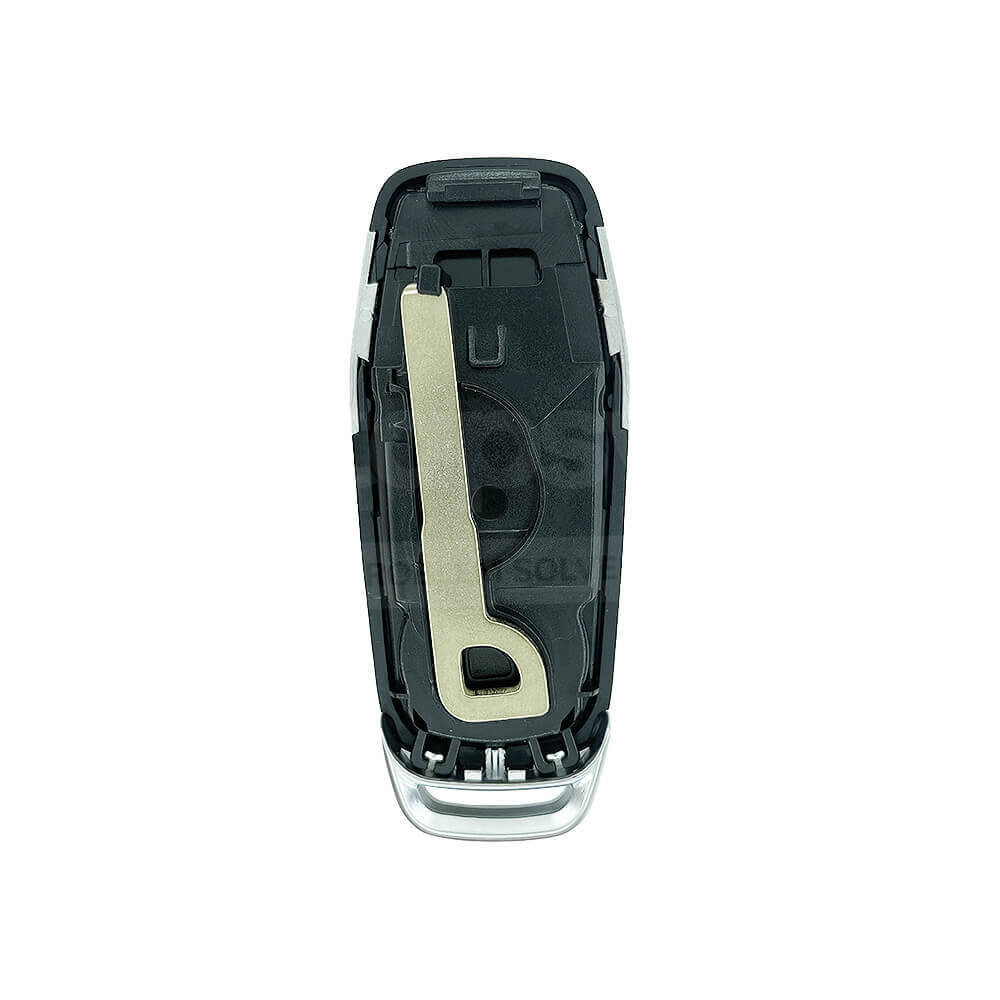 Replacement Shell Case For 2015-2017 Ford Mustang Keyless Entry Remote Key Fob (Black)