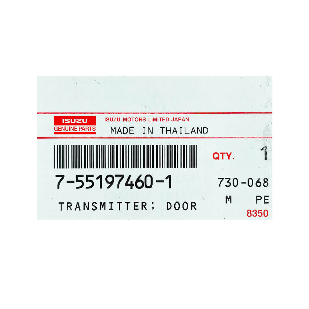 Isuzu D-Max/MU-X Genuine 3 Buttons Smart/Prox Remote Key 433MHz 7-55197460-0 2019-2023