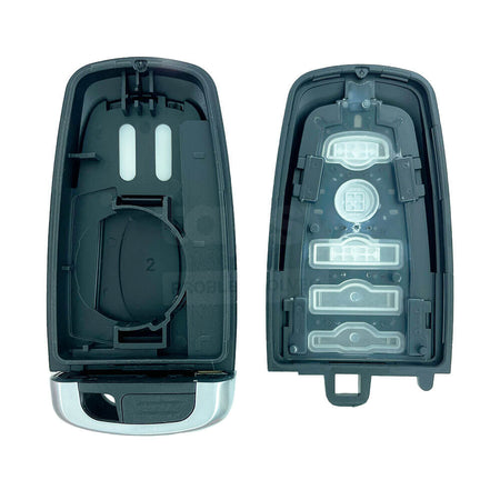 Ford Ranger 2 Buttons Smart Remote Key Shell/Case With HU101 Emergency Blade