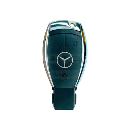 Mercedes Benz S Class 3 Buttons Smart/Prox Remote Keys Shell/Case (2 Battery Clamps)