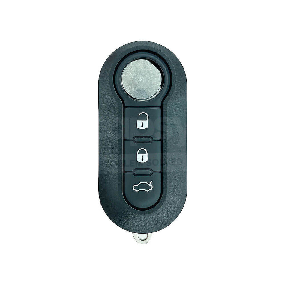Citroen /Fiat /Peugeot 3 Buttons Flip Remote Key /Shell Case With SIP22 Blade Car Trunk