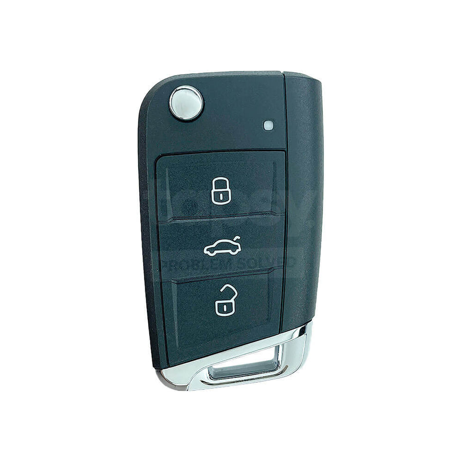 Volkswagen Polo/Golf/Tiguan 2013-2018 3 Buttons Flip Remote Key 5G6959753AG / 5G0959752BA