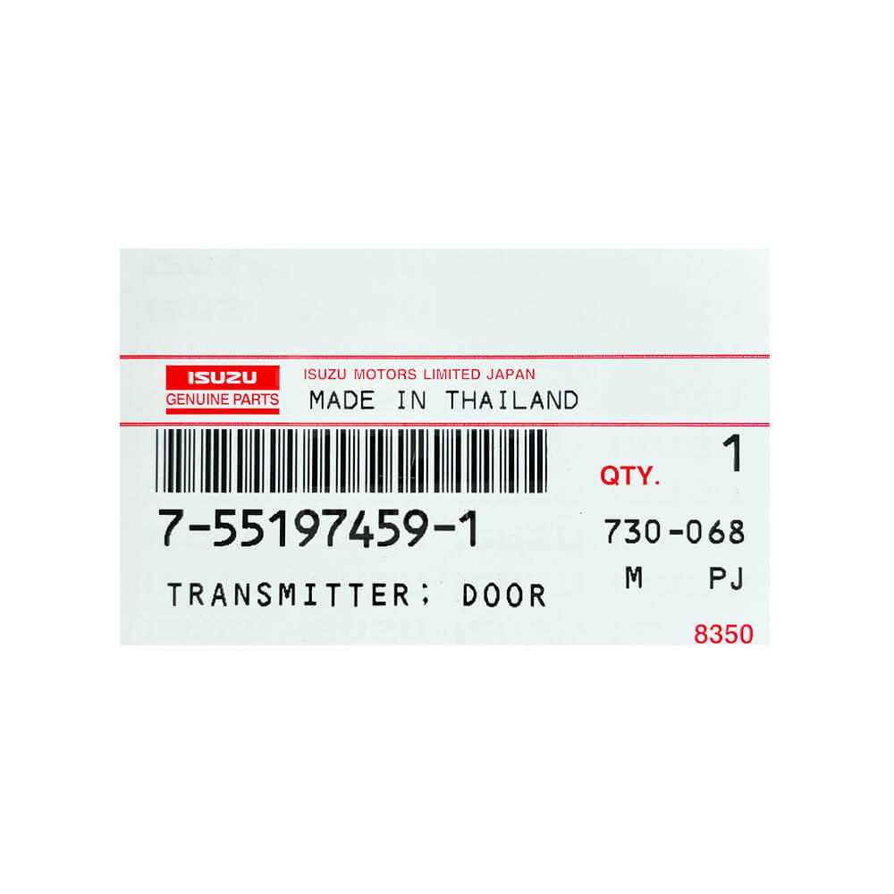 Isuzu MU-X Genuine 4 Buttons Smart/Prox Remote Key 433MHz 2020-2023 8-97272827-0 / 7-55197459-1
