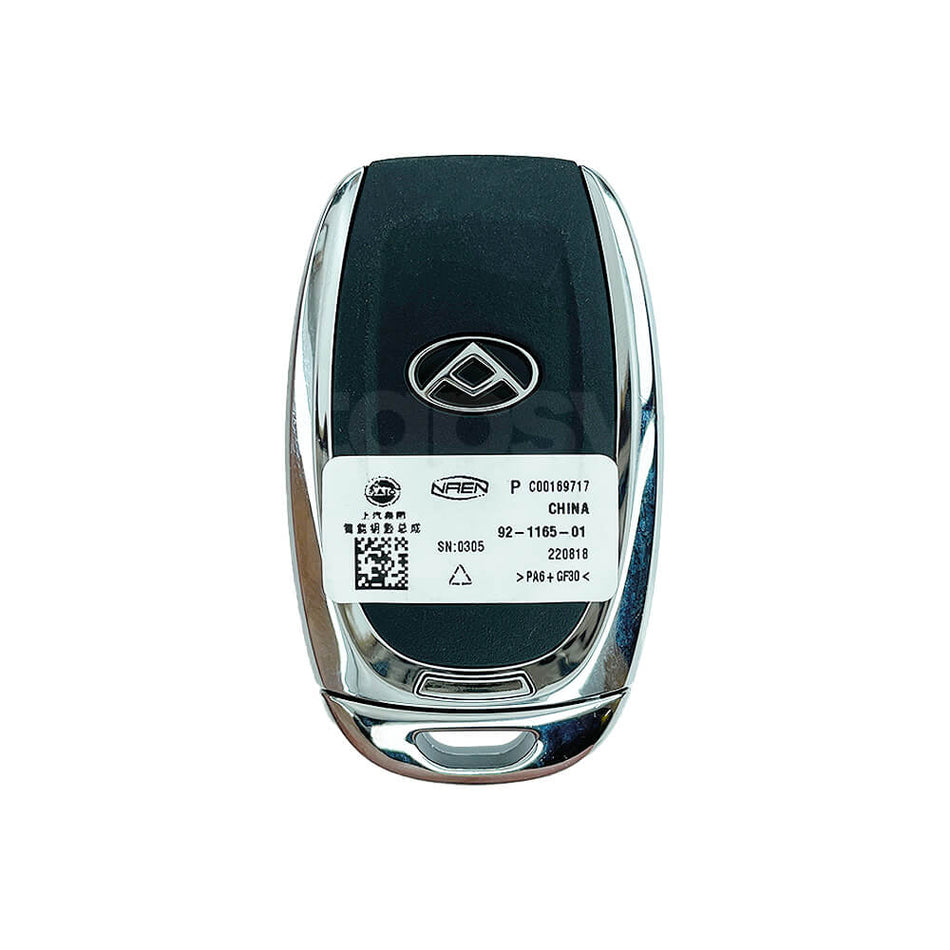 LDV G10 2015-2021 Original 3 Buttons Smart Remote Key ID47 433MHz (Single Sliding Door) C00169717