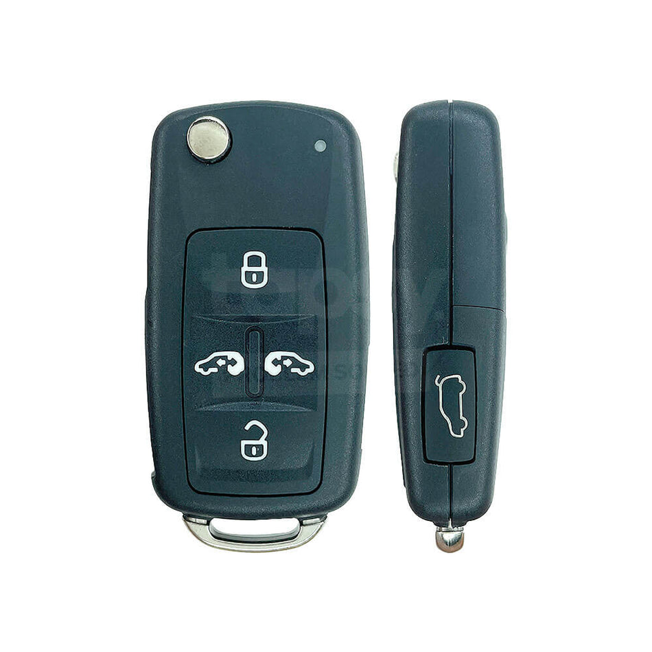 Volkswagen Multivan/Transporter 2016-2020 5 Buttons Flip Remote Key 434MHz 7N0837202К