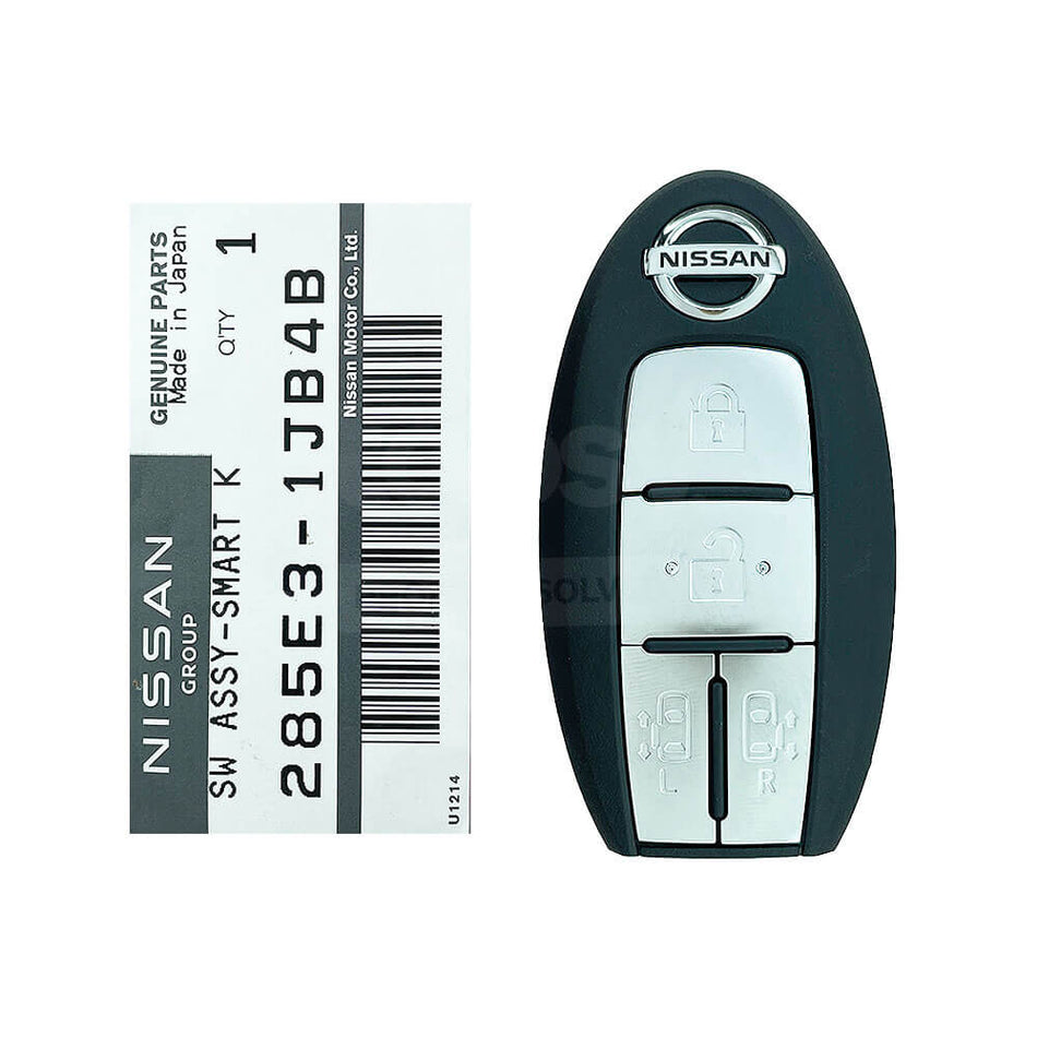 Nissan Elgrand 2010 Genuine 4 Buttons Smart/Prox Remote Key 314MHz 285E3-1JB4B