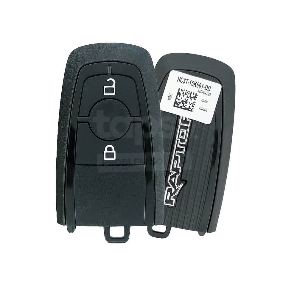 Ford Ranger Raptor 2018-2024 Original Smart Remote Key 2 Buttons 434MHz HC3T-15601-DD