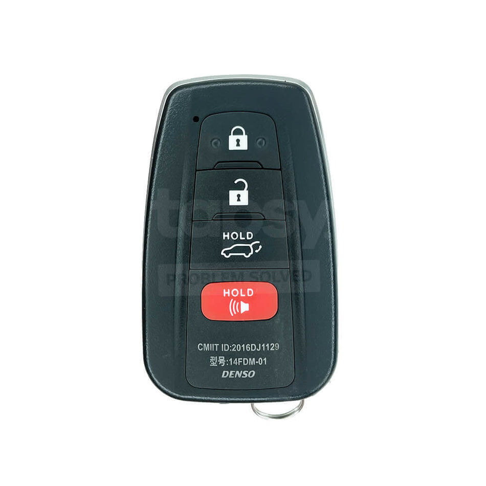 Toyota Kluger 2021-2023 Original 3+1 Buttons Smart Remote Key 8A 312/314MHz 8990H-0E160