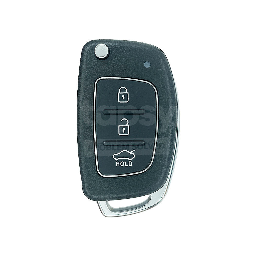 Hyundai Santa Fe 2012-2018 3 Buttons Flip Remote Key 4D60 433MHz 95430-2W400 / 95430-2W401 FCC ID: RKE-4F08