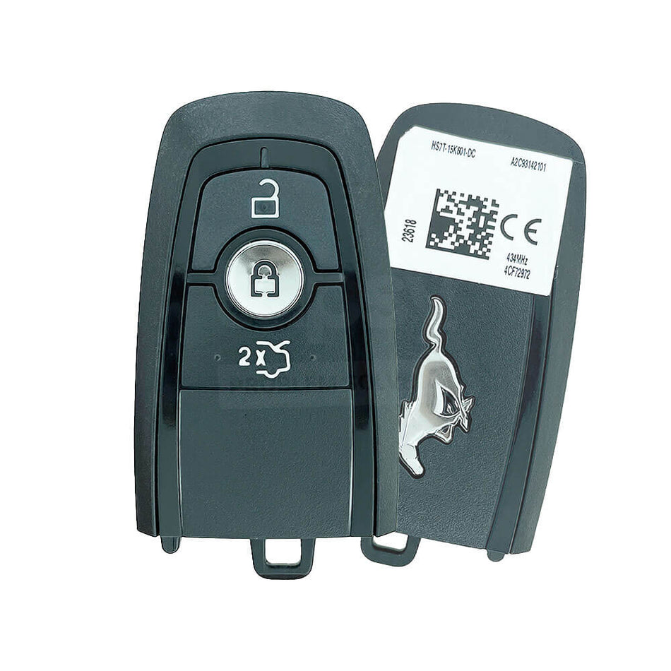 Ford Mustang 2018-2023 Genuine 3 Buttons Smart Remote Key ID49 433MHz HS7T-15K601-DC