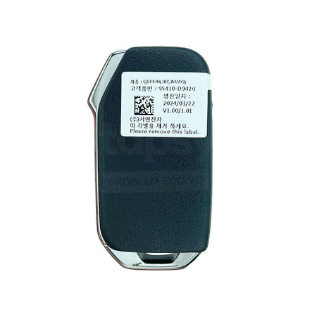 Kia Sportage 2020 Genuine 3 Buttons Flip Remote Key 433MHz 95430-D9420 FCC ID: RKE-4F42
