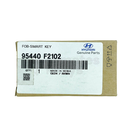 Hyundai Elantra 2019-2021 Genuine 3 Buttons Smart Remote Key 8A 433MHz 95440-F2102 FCC ID: FG00140