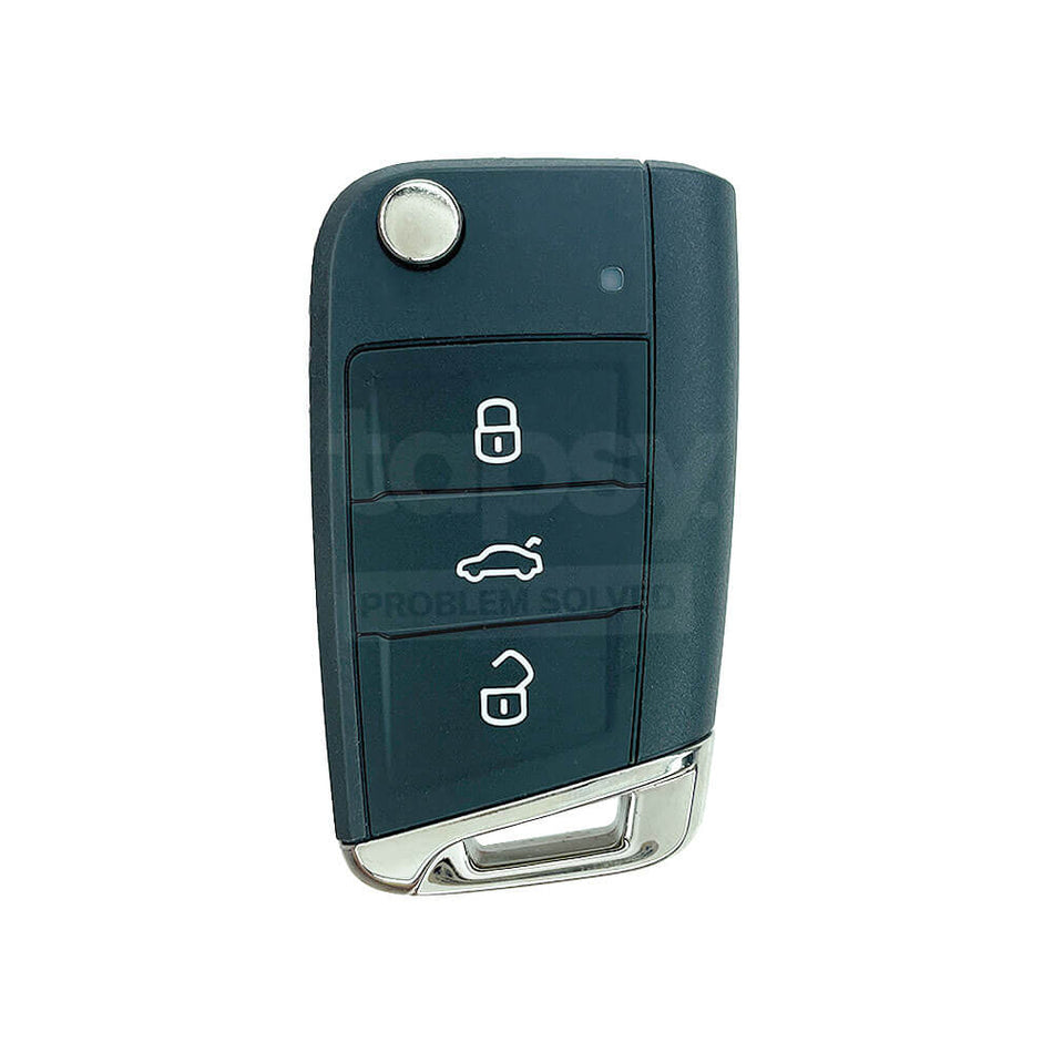 VOLKSWAGEN Polo/Golf/Tiguan 2013-2018 Original 3 Buttons Flip Remote Key 5G6959753AG / 5G0959752BA
