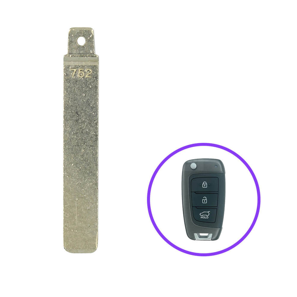 Hyundai Santa Fe/Kona 2019 Blade for Flip Remote Key 81996-S1000