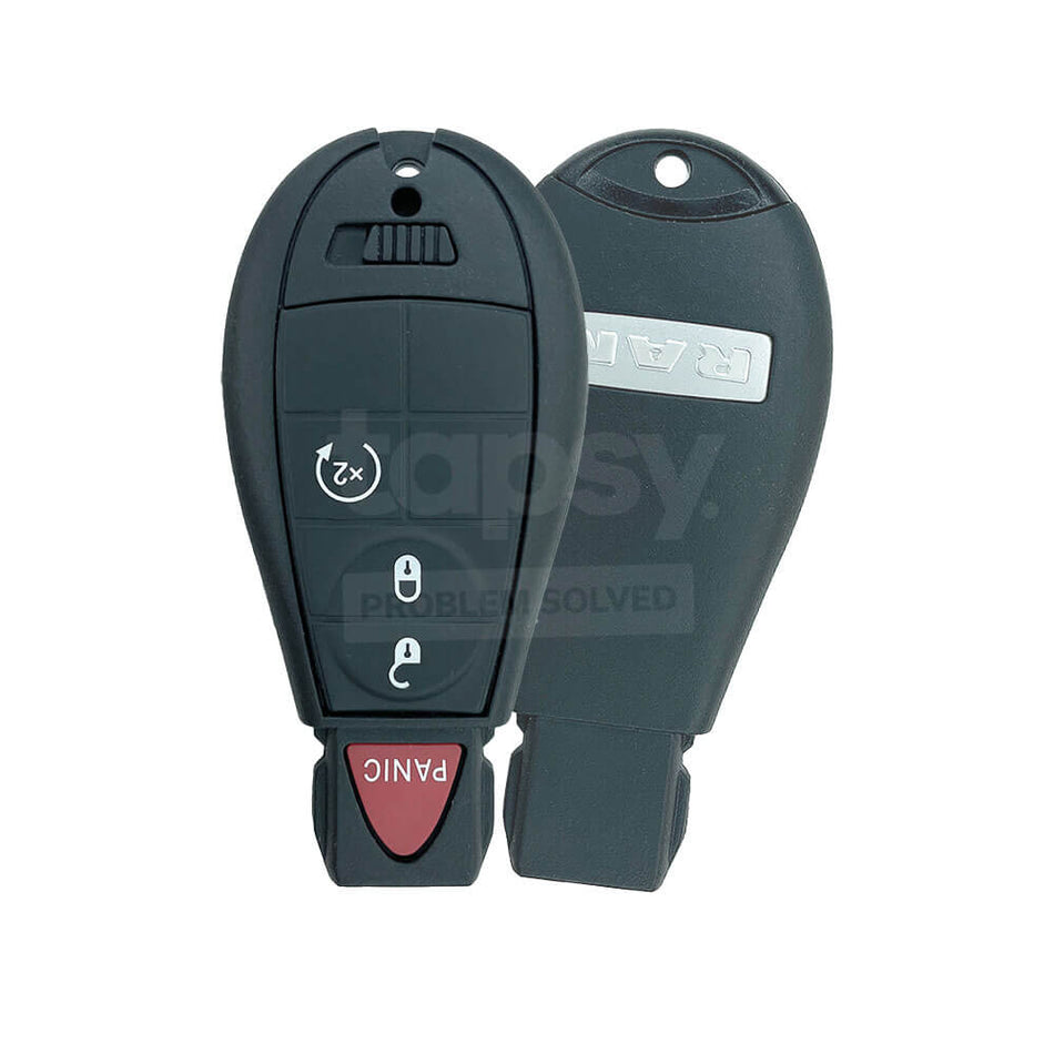 Dodge RAM 2018-2024 3+1 Buttons Original Slot Start Fobik Remote Key ID46 433MHz 68508721AA FCC ID: GQ4-53T 