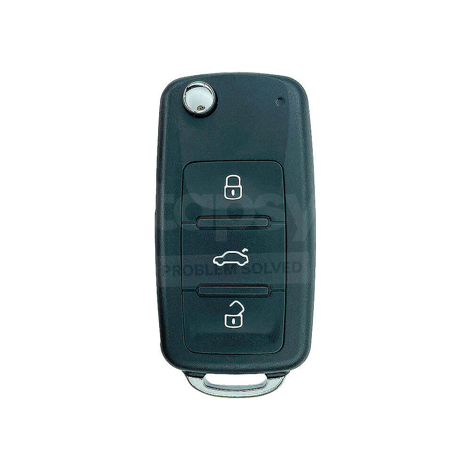 Volkswagen Caddy/Transporter Immo 4.5 UDS 3 Buttons Flip Remote Key 48MQB 434MHz 5K0837202BH/ 5K0837202DH