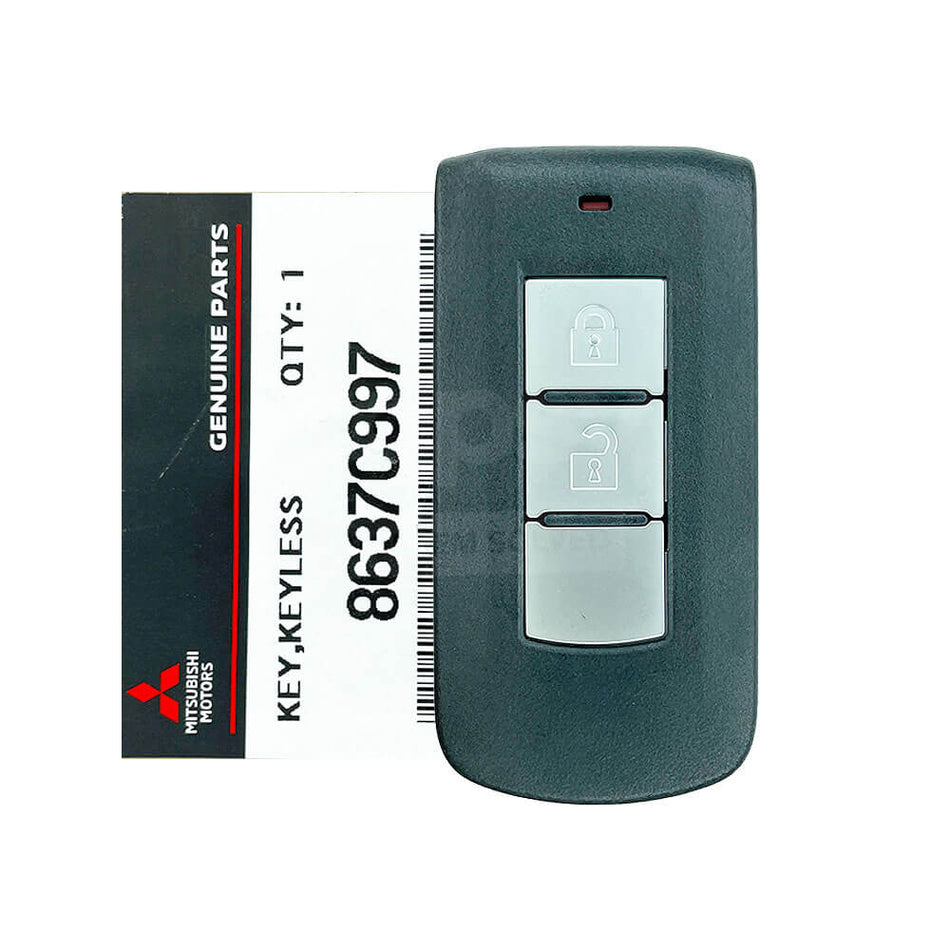 Mitsubishi Triton/Pajero Sport 2023 Genuine 2 Buttons Smart Remote Key ID47 433MHz 8637C997 FCC ID: GHR-M014-ASL