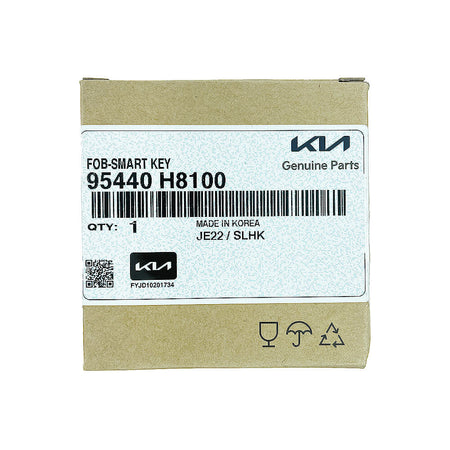 Kia Rio/Stonic 2018-2021 Genuine 3 Buttons Smart Remote Key 8A 433MHz 95440-H8100 FCC ID: SYEC3FOB1611