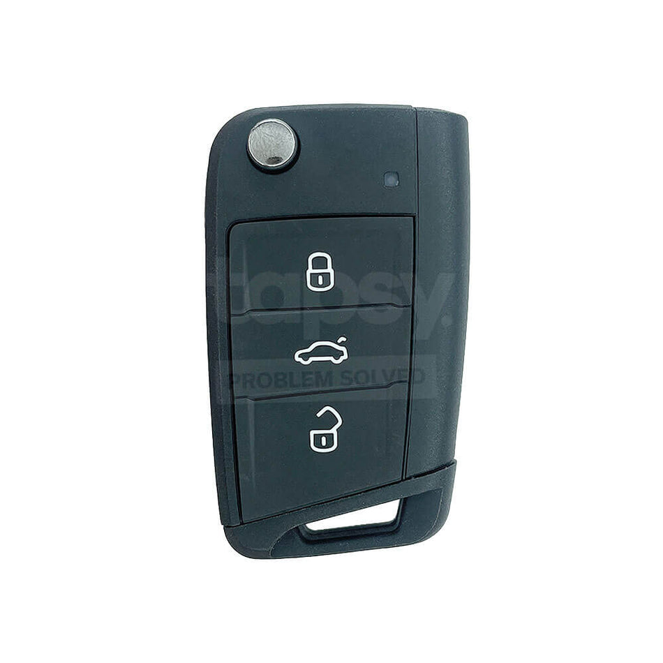 Volkswagen Polo/Tiguan 2014 3 Buttons Remote Key Shell/Case HU162 Blade